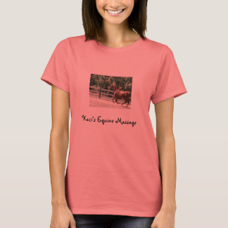 Equine Massage ringer shirt van Kaci