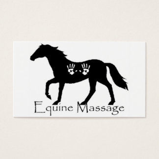 Equine Massage Visitekaartjes