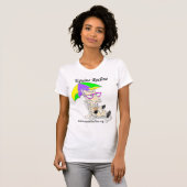 Equine Recline Dames T-Shirt (Voorkant volledig)