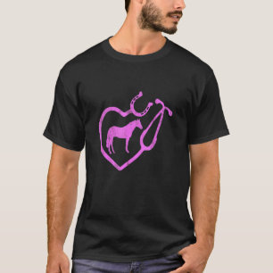 Equine Vet Tech voor Dierenarts Gift Vet Tech Gi T-shirt