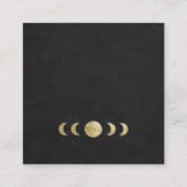 Equinox Mini Save the Date Celestial Art Deco kaar Informatiekaartje (Achterkant)