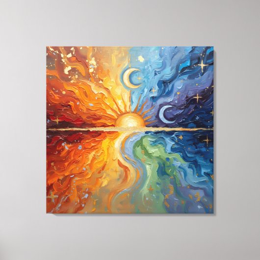 Equinox Morphology Canvas Afdruk (Voorkant)