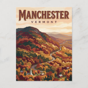 Equinox Mountain Manchester Vermont Briefkaart