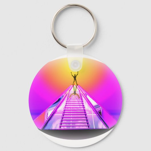 Equinox Mystic Pyramide Sleutelhanger (Voorkant)