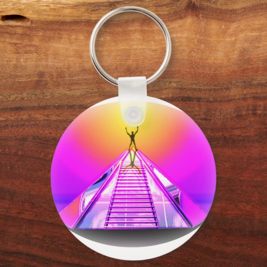 Equinox Mystic Pyramide Sleutelhanger (Voorkant)