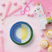 Equinox Sun en Moon Papieren Kommen (Feest)