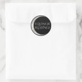 Equinox Zegeningen sticker (Tas)