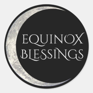 Equinox Zegeningen sticker