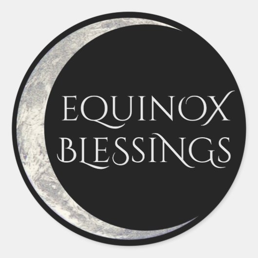 Equinox Zegeningen sticker (Voorkant)