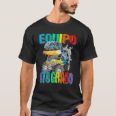 Equipo 8to Quinto Grado Maestra Dinosaurio Camión T-shirt (Voorkant)