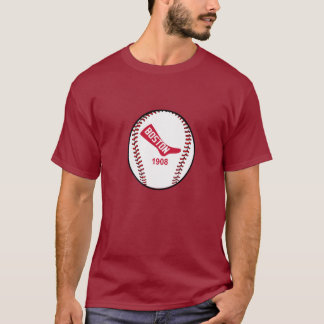 Equipo de Beisbol De Boston Vintage T-shirt