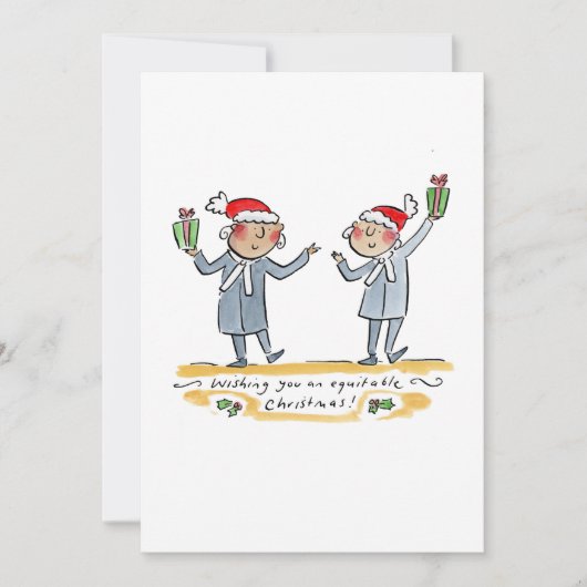 Equitable Christmas Kaart (Voorkant)