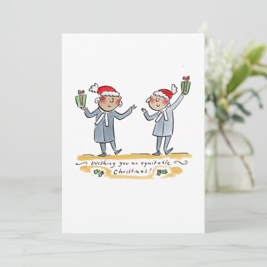 Equitable Christmas Kaart (Staand voorkant)