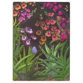 Equitant Oncidium Tolumnia Orchid Floral klembord (Achterkant)