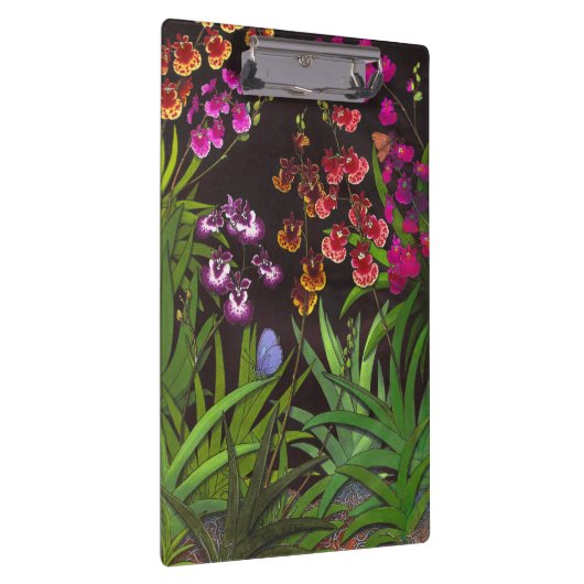 Equitant Oncidium Tolumnia Orchid Floral klembord (Rechts)