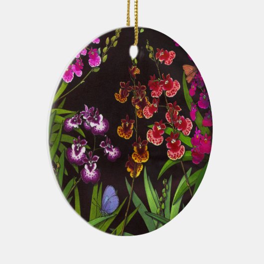 Equitant Oncidium Tolumnia Orchids Ornament (Rechts)