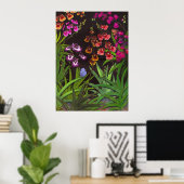 Equitant Oncidium Tolumnia Orchids Print (Thuiskantoor)