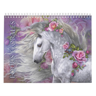 Equus Florales Calendar Kalender