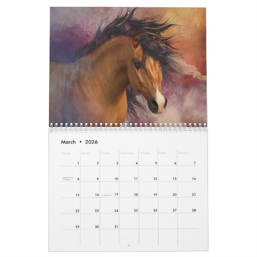 Equus III Kalender (Mar 2026)