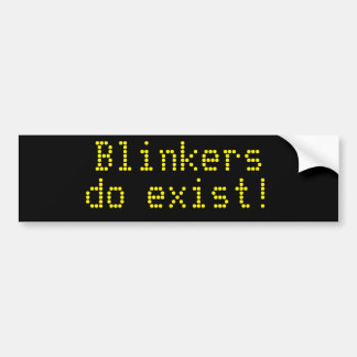 Er bestaan knuppels! bumpersticker