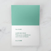 Er bestaat geen onechte ACIM Birthday Kaart (Binnen)