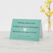 Er bestaat geen onechte ACIM Birthday Kaart (Gele Bloem)