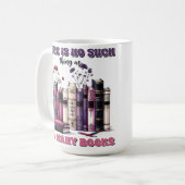 Er bestaat niet zoiets als te veel gothic boeken koffiemok (Voorkant links)