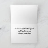 ER BIJ VOOR "JOU" WANNEER JE ME NOODT KAART (Binnen)