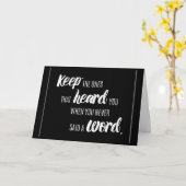 ER BIJ VOOR "JOU" WANNEER JE ME NOODT KAART (Gele Bloem)