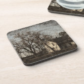 Er blijven alleen herinneringen over, verlaten Boe Bier Onderzetter (Linkerzijde)