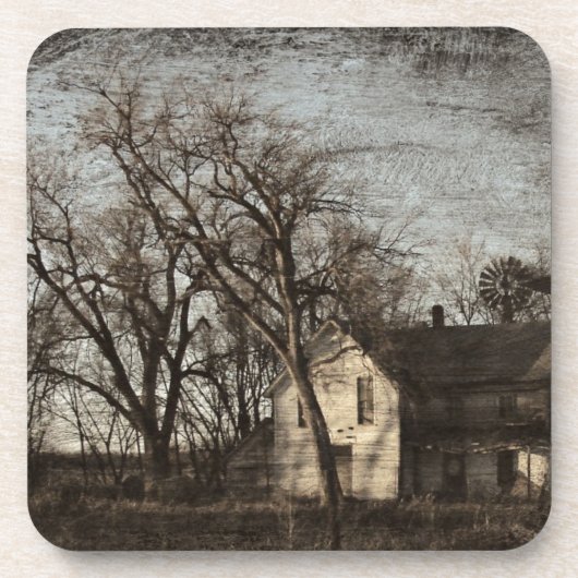 Er blijven alleen herinneringen over, verlaten Boe Bier Onderzetter (Voorkant)