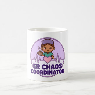 ER Chaos Coördinator — Schattige SEH-verpleegster Koffiemok