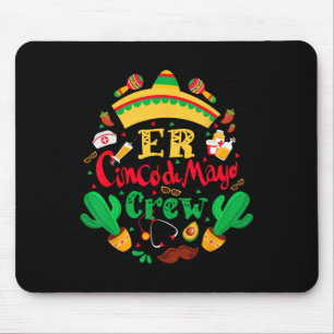 Er Cinco De Mayo Verpleegkundige Crew Emergency Ro Muismat