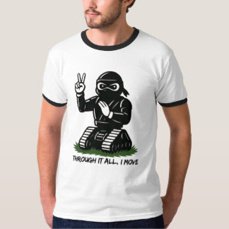 ER DOORHEEN, BEWEEG IK T-SHIRT