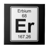 Er - Erbium Tegeltje (Voorkant)