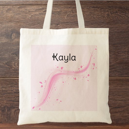 Er gaat iets sprankelends gebeuren Canvas tas