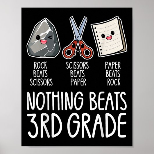 Er gaat niets boven de 3e klas grappig terug naar poster (Voorkant)