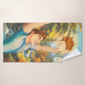 ER GAAT NIETS BOVEN EEN GOEDE RUZIE MET PAPA BADHANDDOEK (Badhanddoek)