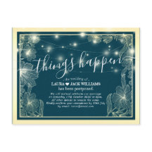 Er gebeuren dingen die de gouden bloemen uitstelle