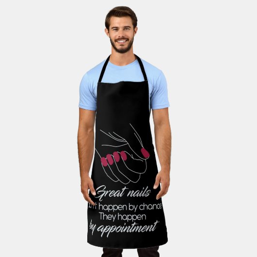 Er gebeuren geen grote nagels door de politie schort (Gedragen)