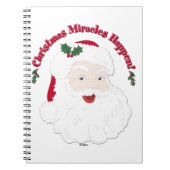 Er gebeuren  kerstwonderen. notitieboek (Voorkant)