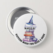 Er gebeurt iets magisch… Button (Voorkant /achterkant)