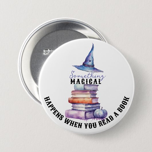 Er gebeurt iets magisch… Button (Voorkant /achterkant)