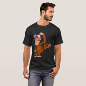 Er ging iets fout bij de ondersteuning van Monkey T-shirt (Voorkant volledig)