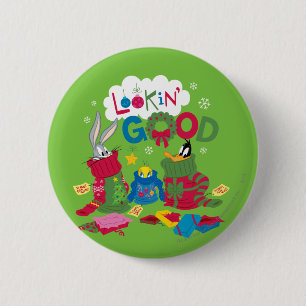 Er goed uitzien ronde button 5,7 cm