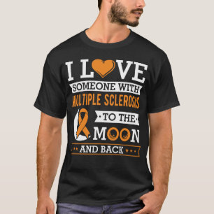 er iemand met multipele sclerose / multipel t-shirt
