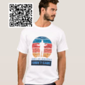 Er is 99% kans dat het me niet kan schelen t-shirt