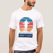 Er is 99% kans dat het me niet kan schelen t-shirt (Voorkant)