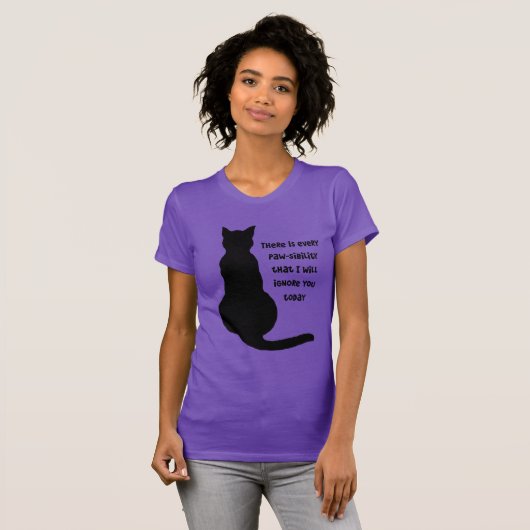 Er is alle mogelijkheid dat ik u vandaag zal neger t-shirt (Voorkant volledig)