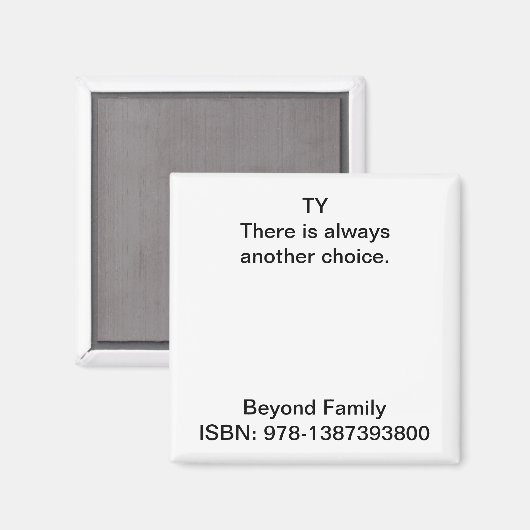 Er is altijd een andere keuze. magneet (Voorkant / Achterkant)